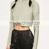 2017 Custom Girls Cropped Hoodies Sweatshirt Stylish Hoodies Smart Trendy Hoodie thumbnail-3