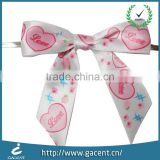 Custom shape polyester ribbon bow and flower bow for sale