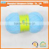Knitting Yarn Supplier Shanghai Smb Cheap Wholesale High Quality 4Nm Acrylic Yarn 100% for Knitting Scarf thumbnail-2