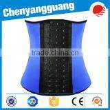 CYG-4 Steel Bones Waist Training Latex Under Bust Corset thumbnail-5