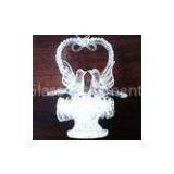 Art Bird Rack Glass Handcrafts For Anniversary Gift Decoration thumbnail-1