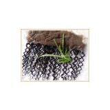 5A Grade Virgin Brazilian Hair Full Lace Frontal Closure Bleached Knots 13''x4'',Density 120% Unprocessed Hair thumbnail-3