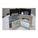 Battery Operated Custom Video Greeting Cards Brochure 4.3 Inch 250cd/m2