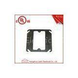 Steel One Gang Square Electrical Box Cover for Metal Conduit Box