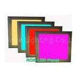 Embedded Super Bright RGB LED Panel Light , 1x1 Wall Mounted LED Light Panel