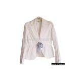 Sell Ladies' 100% Jacquard Cotton Fashion Blazer thumbnail-1