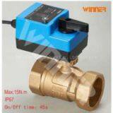 Forged Brass Ball Valve for Water Flow Control thumbnail-1