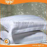 Satin Stripe Hotel White Pillow