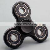 Tri-Spinner Fidget Hand Spinner Toy Stress Reducer Focus Toy Relieves ADHD Anxiety and Boredom Guarantee 3 Min / Spin Time thumbnail-1