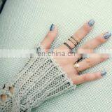 Kunckle Sets Ring Open Cuff Rings Sets Finger Ring Jewellery thumbnail-2