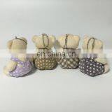 Teddy Bear Gift Kids Sitting Animal Tiny Plush Keychain Toy thumbnail-4