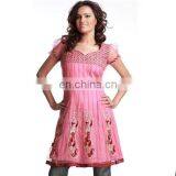 Hand Embroidered Silk Long Blouses thumbnail-1