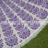 Indian Mandala Roundie Round 100% Cotton Round Beach Yoga Mat Table Cloth thumbnail-5