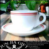Ceramic Coffee Cup and Seaucer Printing Branding thumbnail-3