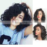 2017 Bob Style Glueless Short Lace Wig Brazilian Human Hair Lace Front Wigs Overnight Delivery Side Part Lace Front Wigs thumbnail-1