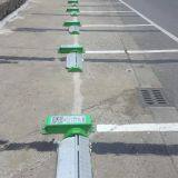 Street parking solution parking flap lock