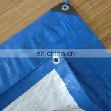 blue/white recycled poly tarp