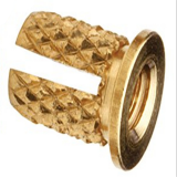 PFLB-256/440/632 Insertos Knurling Brass Insert Nut Press-in Threaded Inserts Flange-Head Plain PEM Knurled Inserti Copper Nuts PEM Standard thumbnail-5