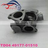 TD04 4D56 Turbocharger 49177-01510 49177-01511 Turbo for Mitsubishi L 300 2,5L TD 4WD (P25W,P25V) With 4D56 Engine thumbnail-4
