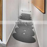 Modern Minimalist Wool Felt Rug, Corridor Rug, Eco Friendly Boho Rug thumbnail-6