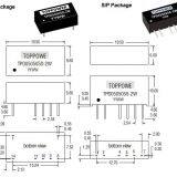 DC-DC Converter / TPB / 1W / 3KVDC Isolation / Dual Output / SIP / Low Output Ripple Noise thumbnail-2
