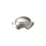 3/4 inch CF8 forged 304 stainless steel pipe fitting SS equal tee class 150