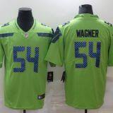 Seattle Seahawks #54 Wagner Green Jersey