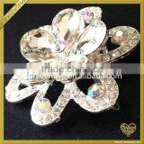 AB Color Crystal Flower Brooch Rhinestone Brooches Pin FB029 thumbnail-3