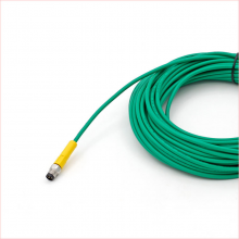 M8 Overmolded Waterproof Cable Connector Straight Male Female Plug | China Factory thumbnail-2