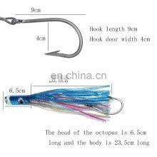 30cm 167g Crystal Soft New Zealand Paua Shell Clear Resin Head Pelagic Tuna Fishing Trolling Lure thumbnail-3