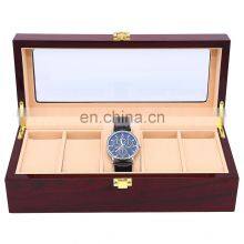 Direct Customization of High Quality Wood Luxury Five-case Watch Case Gift Box thumbnail-1