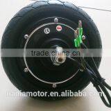 8 Inch Brushless Gearless Electric Scooter Motor Hub Motor Brushless Hub Motor Gearless Hub With Braking Device thumbnail-2