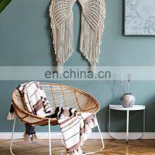 Factory Price Eagle For Roof Wall Hanging Led Light Macrame And Woven Angel Wings Hanging Decor For Room thumbnail-4