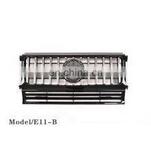 Flyingsohigh GT Front Grille Black E11-B Car Grille Body Kit For Mercedes Benz G Class W463 2002-2016 thumbnail-1