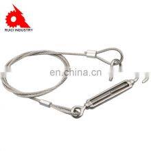 Galvanized Wire Rope Rigging Hardware Die Cast Stainless Steel Turnbuckles Eye and Hook thumbnail-1