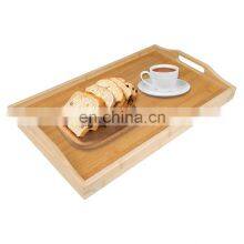 Serving Tray Kitchen Food Tray With Handles Serving Platters Tray Great for Dinners Party Table Breakfast thumbnail-1