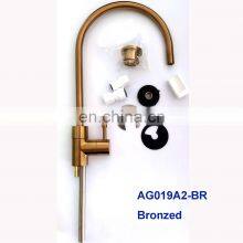 American Style Air Gap Water Filter Faucet Gold Polished Kitchen Sink Faucets thumbnail-2