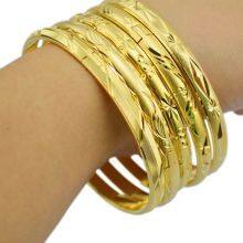 Gold Jewelry Gold Color Bangles for Ethiopian Bangles & Bracelets Ethiopian Jewelry Bangles Gift thumbnail-2