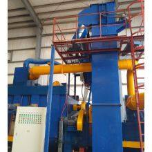 Automatic Direct Shot Blasting Machine Customized Frame H-beam H-beam Drum Conveyor Shot Blasting Machine thumbnail-2