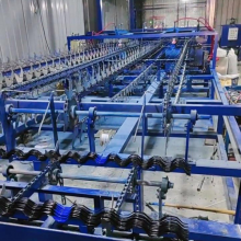 PVC PE-Coated Zigzag Wiggle Wire Making Machine Line, Greenhouse Spring Wire Production Equipment thumbnail-4