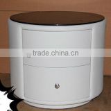 (D202) NEW round high end night stands