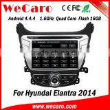 Wecaro WC-HE8054 Android 4.4.4 Car Multimedia System in Dash for Hyundai Elantra Car Audio System Android Bluetooth 2014 thumbnail-1