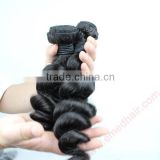 2014 New 6A grade no shedding full cuticle wholesale raw virgin mongolian loose wave hair