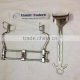Balfour Abdominal Retractor Set Stainless Steel CE ,ISO Standard , 18cm Spread With Center Blade All Sizes of Blades Available thumbnail-2