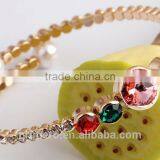 Women Jewelry 18K Rose Gold Austrian Crystal CZ Diamond Bracelets & Bangles thumbnail-4