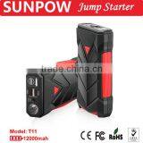 SUNPOW Car Battery Charger 12,000mAh Super Power Bank 12V Gasoline and Diesel Emergency Car Portable Battery Jumper thumbnail-5