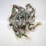 Yiwu Market Silk Scarf Fashion Women Spring Summer Silk Scarf Quality Choice thumbnail-1