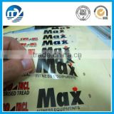 Custom waterproof transparent self adhesive sticker label paper