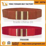 High Quality Lady Fashion Popular Designs Multicolor Women Elastic Belt
