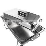 New Stainless FOLDING CHAFING Dish Set CHAFER WARMER CATERING HOTEL 100+ SOLD! thumbnail-2